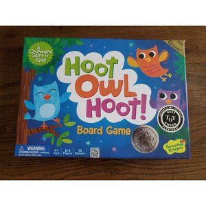 Hoot Owl Hoot Board Game Ages 4+ by Peaceable Kingdom  Pre-Owned